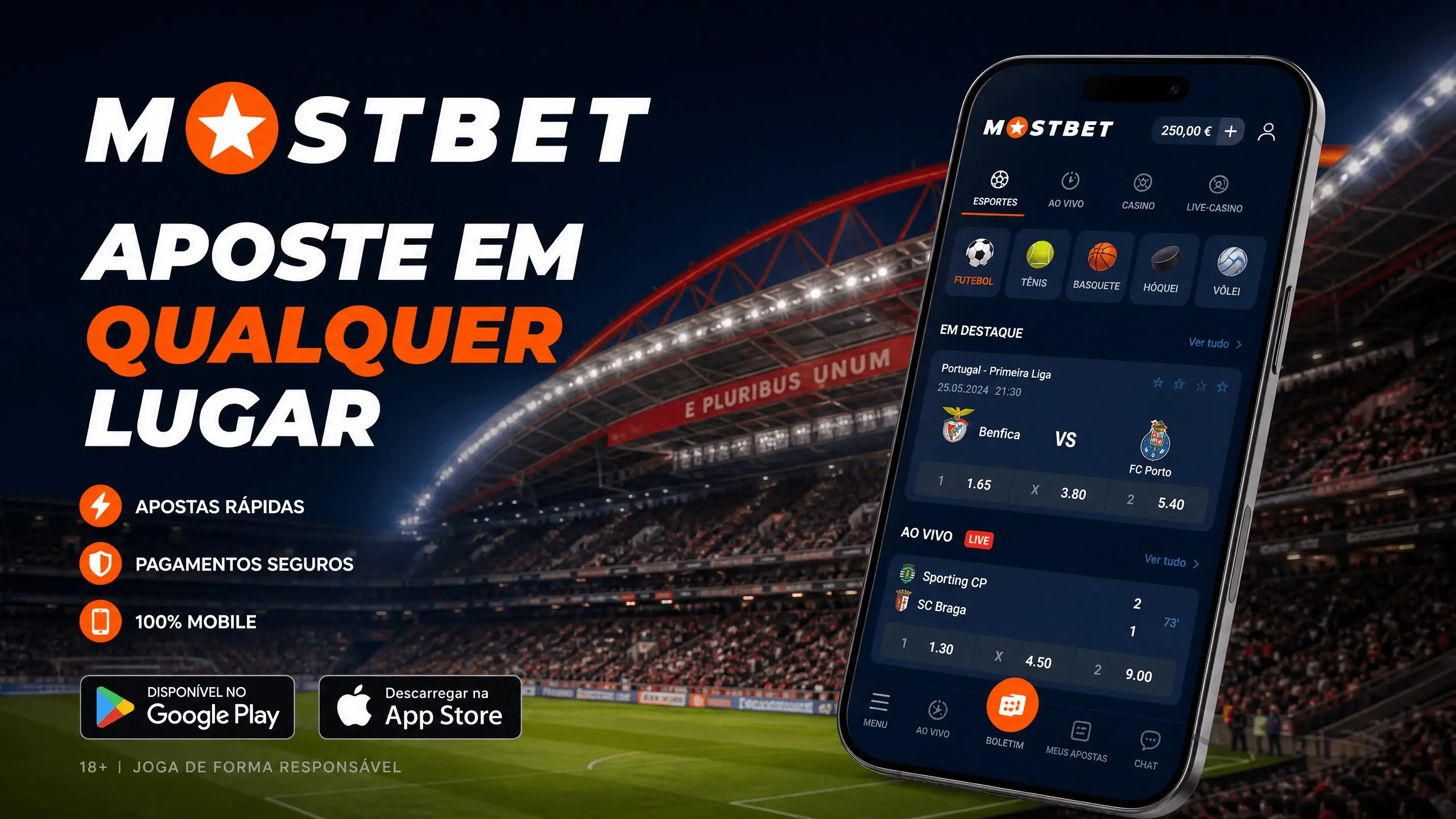 Mostbet app download Portugal